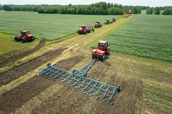 agriculture-machine-harvesting-crop-fields-600nw-2294290689