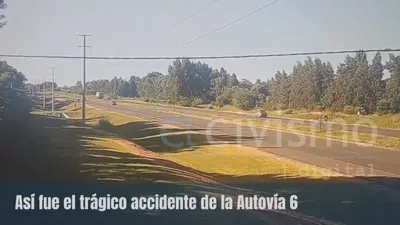 Así fue el trágico accidente de la Autovía 6