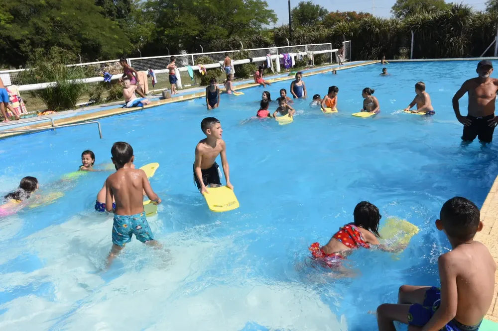 agua natación